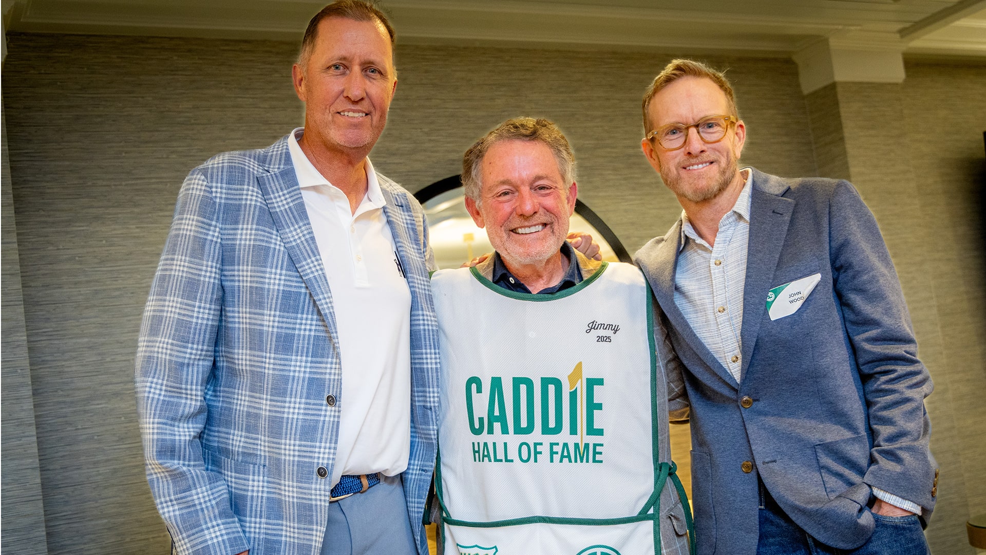 Jimmy Roberts inducted into Caddie Hall of Fame