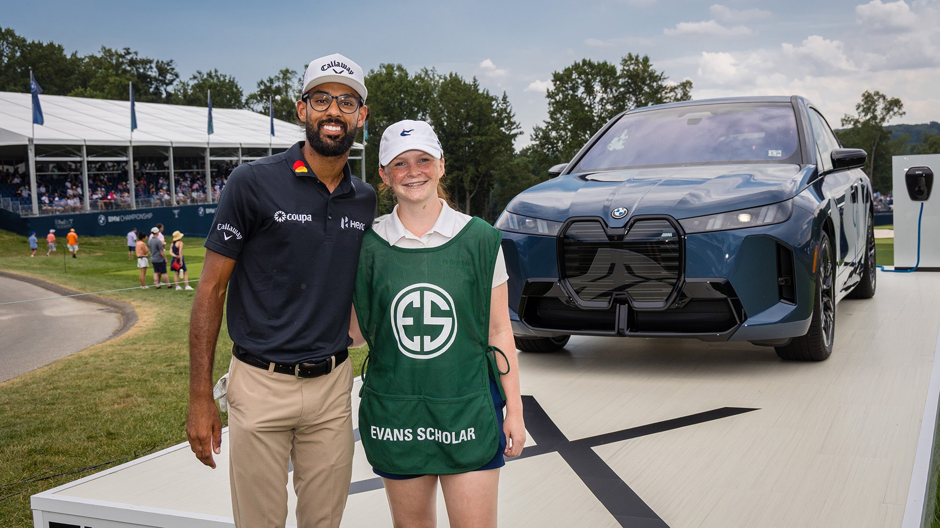 Akshay Bhatia hits hole-in-one at BMW Championship