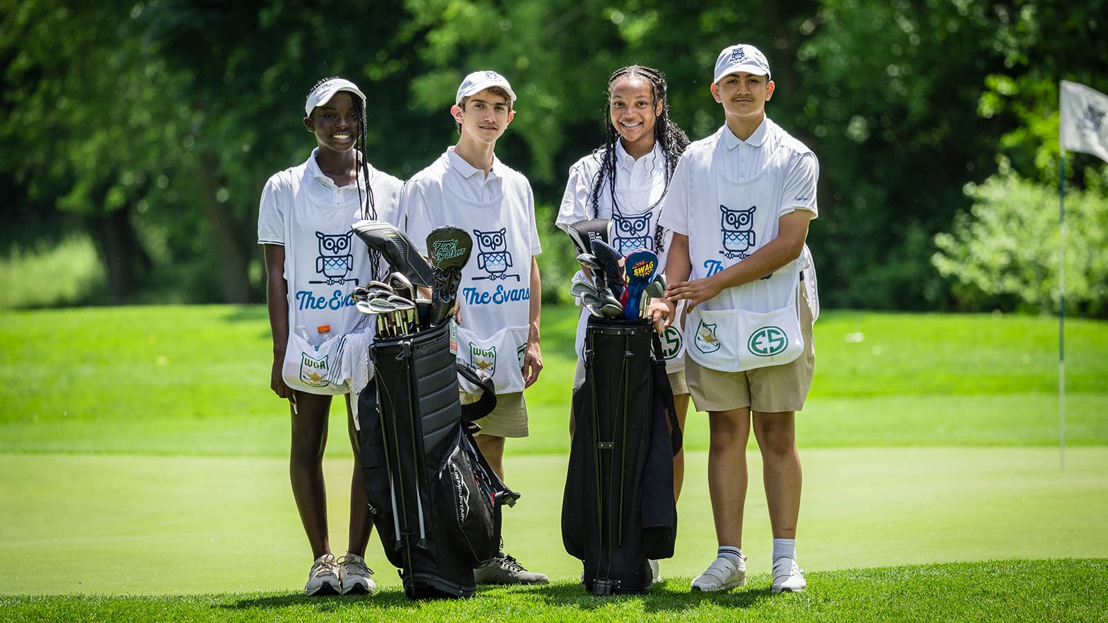 New caddies at The Evans at Canal Shores