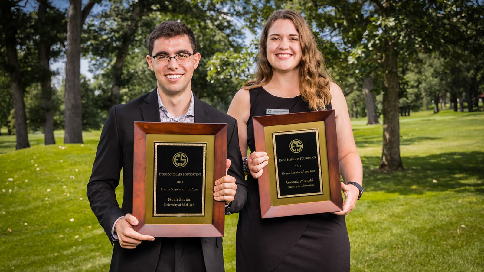 Evans Scholars honored with top award
