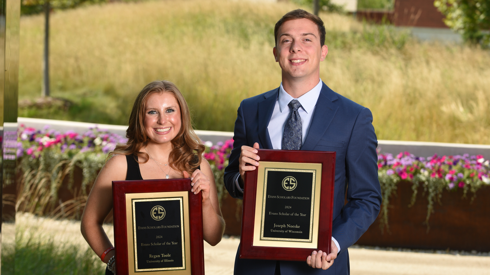 Evans Scholars honored for academic, leadership achievement