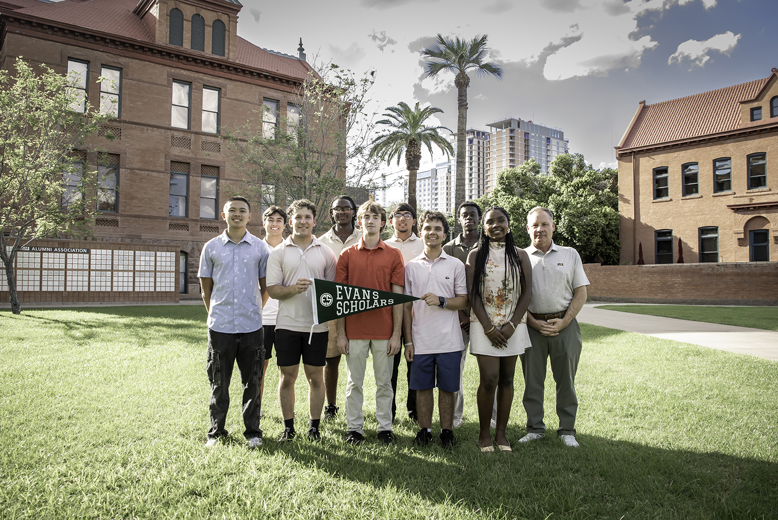 Inaugural class of Evans Scholars begins school at Arizona State University