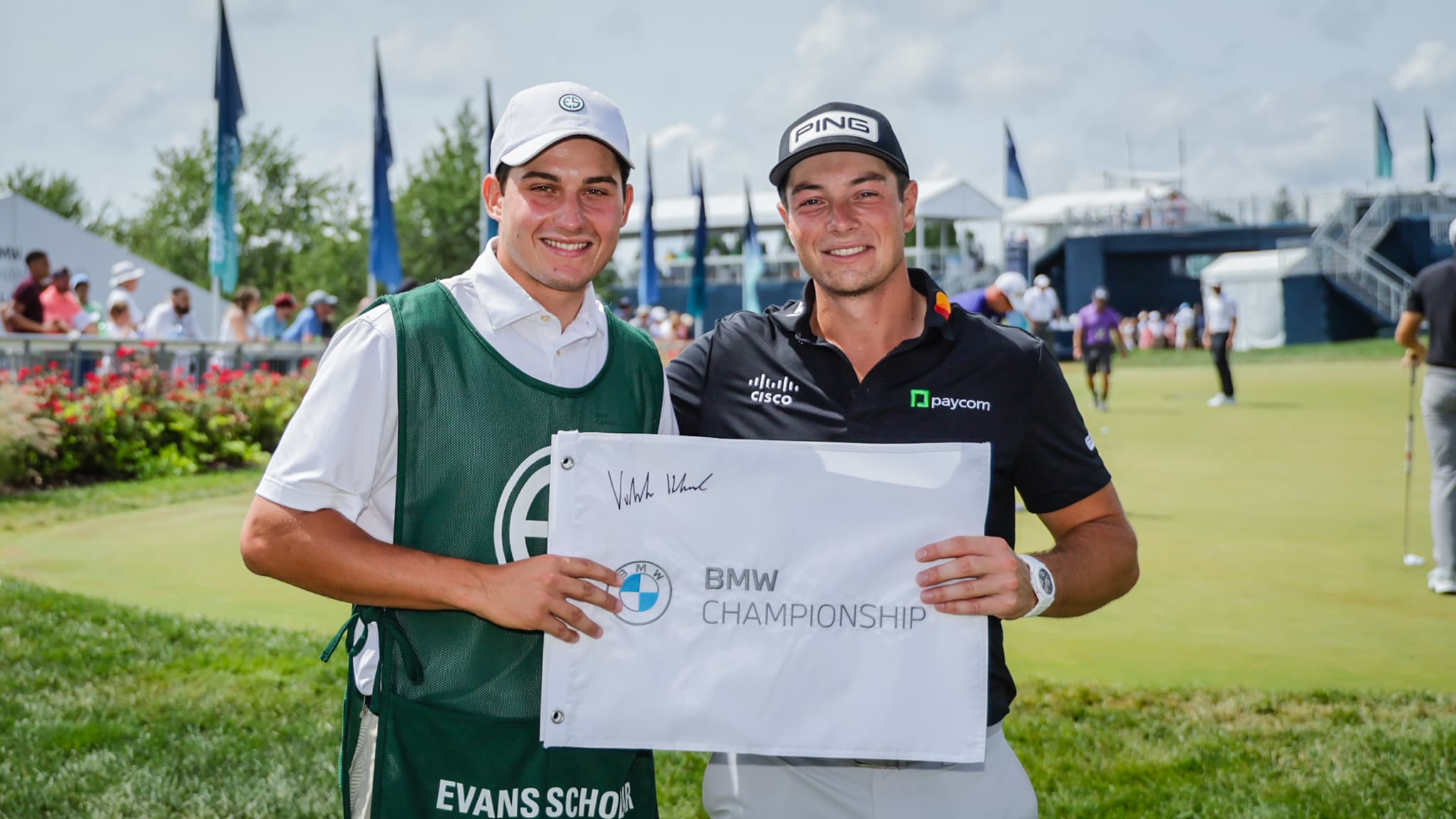 Hovland’s hole-in-one results in BMW donation