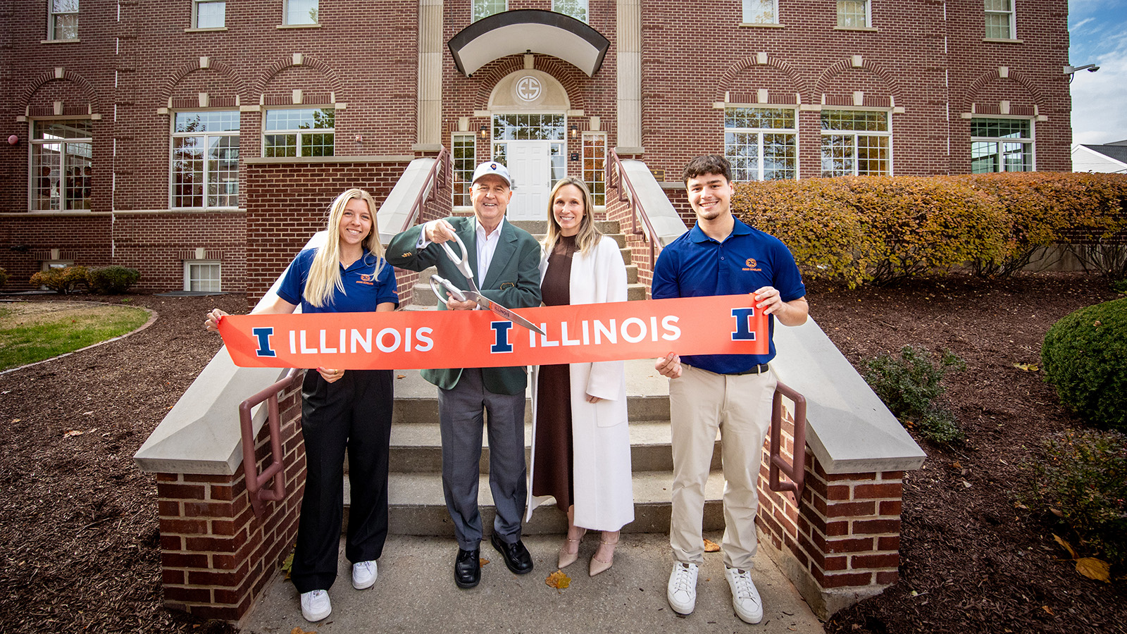New Polizzi Family Evans Scholarship House dedicated at University of Illinois