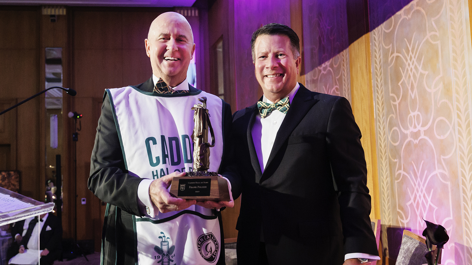 Frank Polizzi inducted into Caddie Hall of Fame