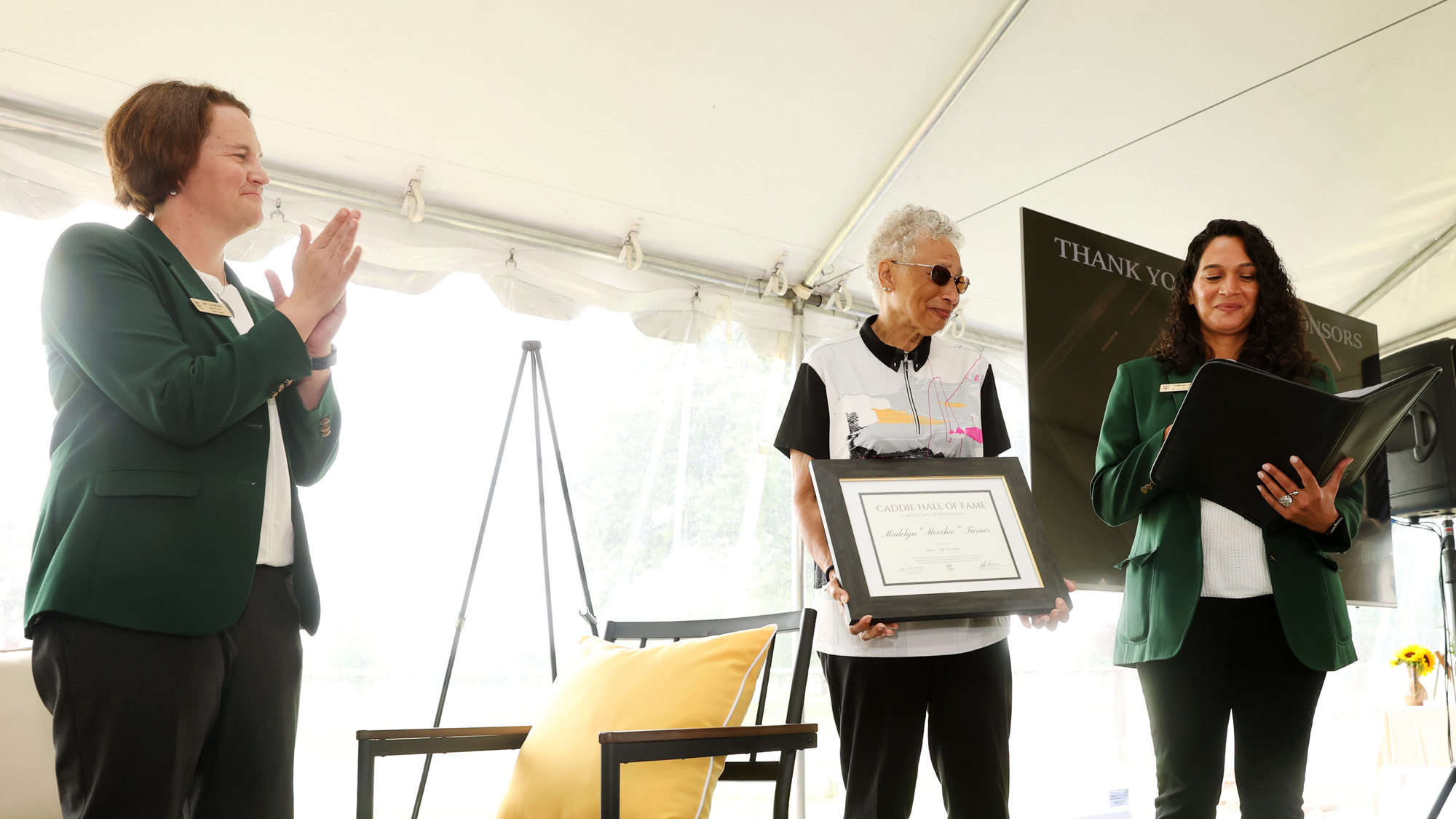Moochie Turner inducted into Caddie Hall of Fame
